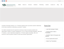 Tablet Screenshot of ctpartners.com